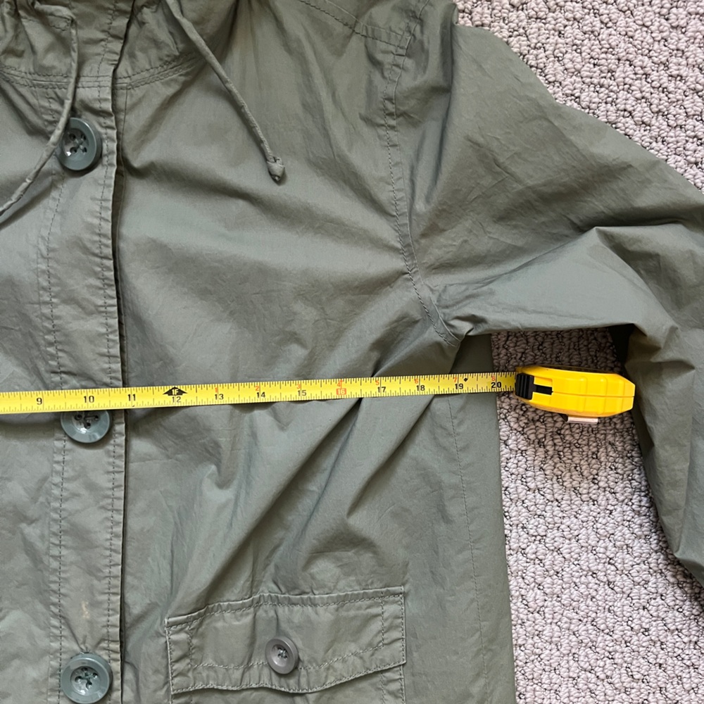 J. Crew Sage Green Button-Up Jacket - Picture 5 of 6